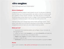 Tablet Screenshot of citoengine.org